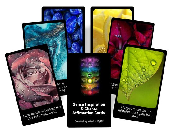 Chakras Affirmation Cards